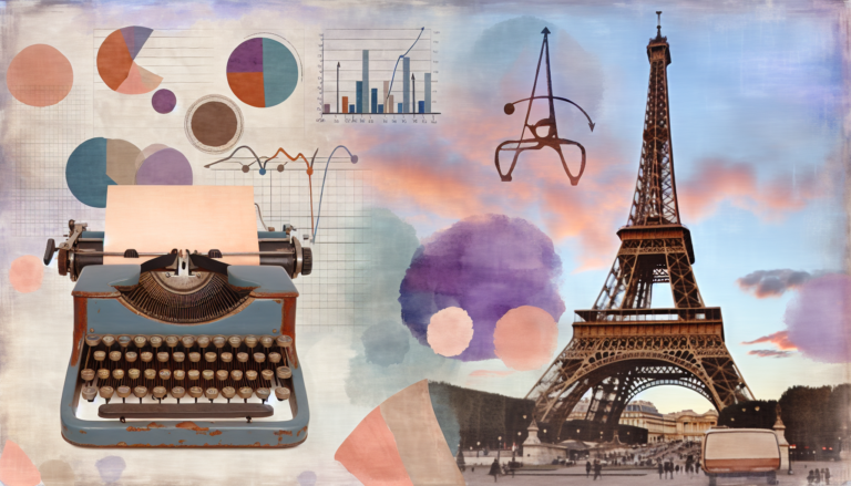 seo voor makelaars tips - Parijs illustratie